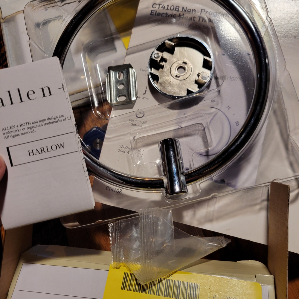 Allen + Roth Chrome Towel Ring - Picture 2 of 2